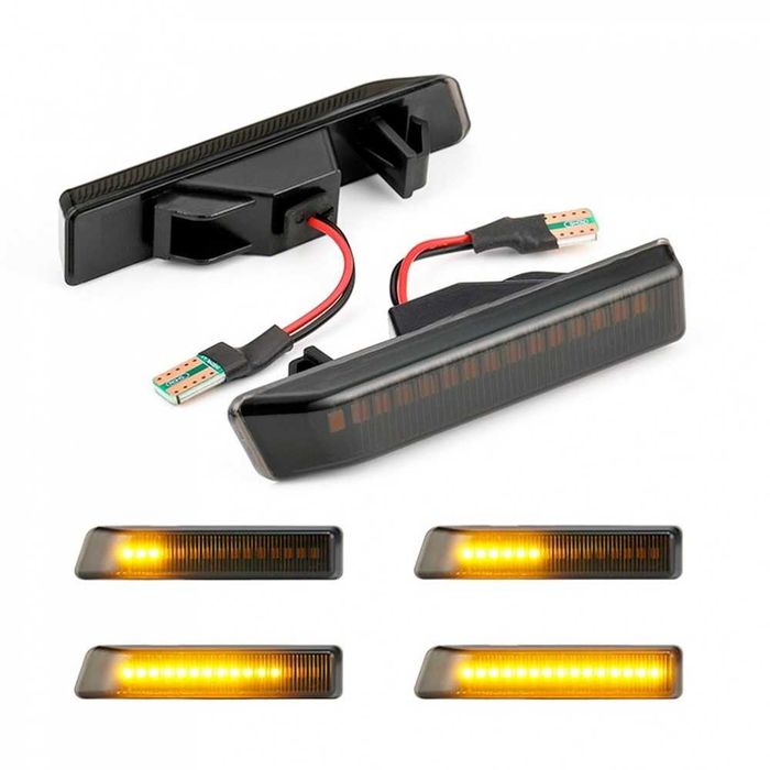 Set 2 x Semnalizare Dinamica aripa LED BMW X5 E53 E36 M3 Facelift