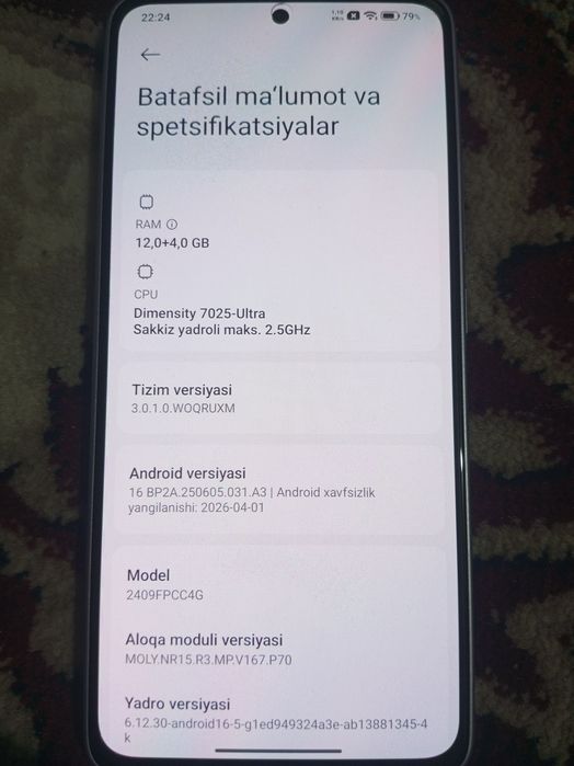 Poco M7 Pro 5G  sotiladi