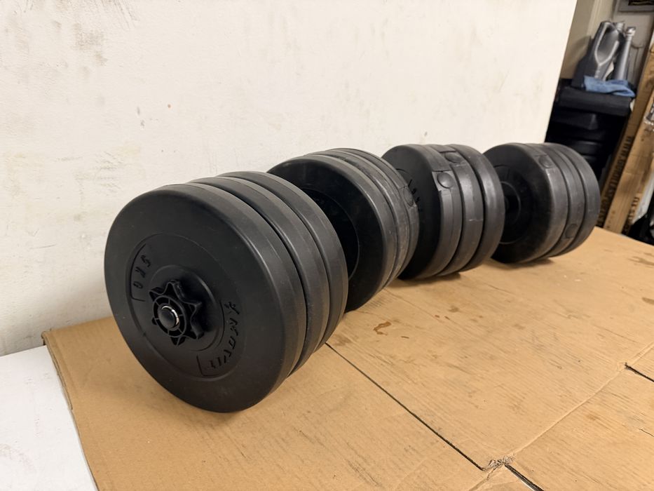 Gantere reglabile set 60 kg noi, 30 kg+30 kg=60 kg, pret promo 350 lei