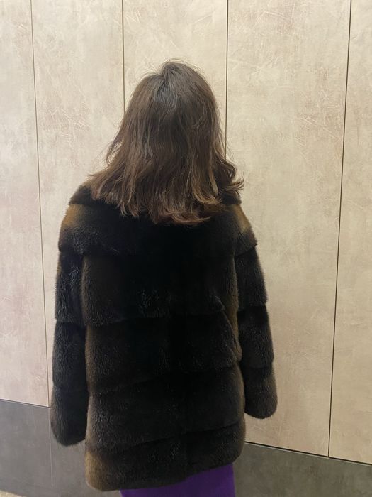 Норковый полушубок