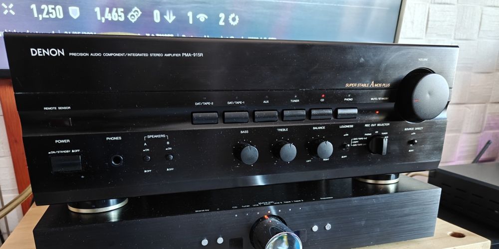 Denon pma 915r amplificator audio, statie  ,sunet bun