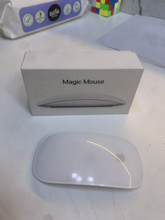 Apple Magic Mouse 2 — Ideal holat | 1 oy ishlatilgan | Qutisi bor
