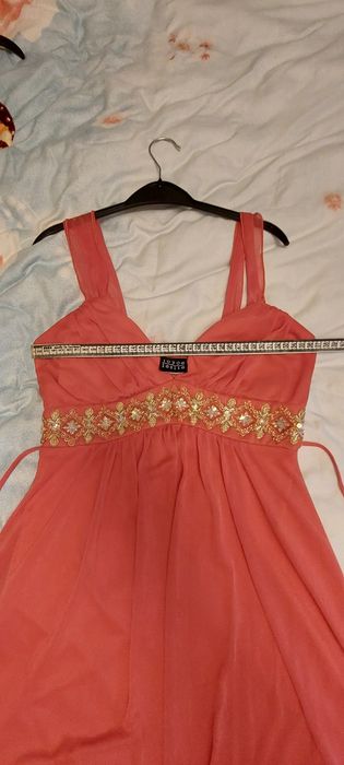 Rochie rosie versatila S-M