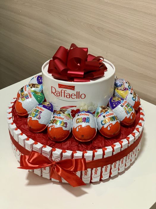 Торт из киндеров