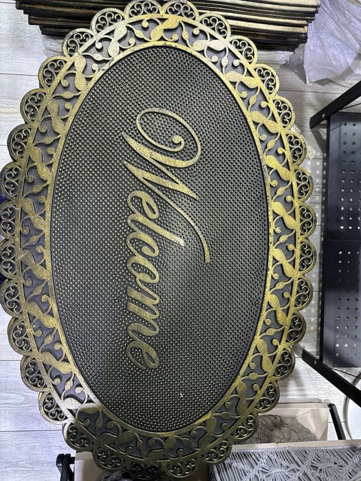 индийский придверный коврик