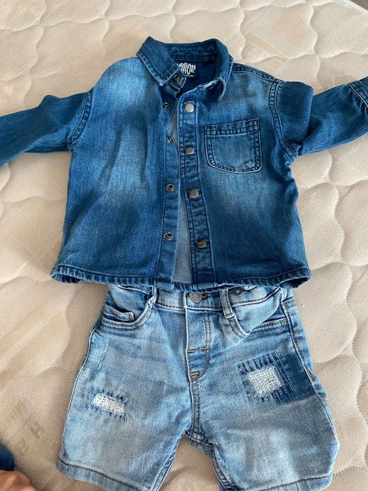 Дънки за бебе, дънково яке, Mayoral суичър