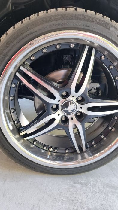 Джанти 20" Musketier 5x114.3 със зимни гуми Linglong 245/40 R20 (ДОТ 25)