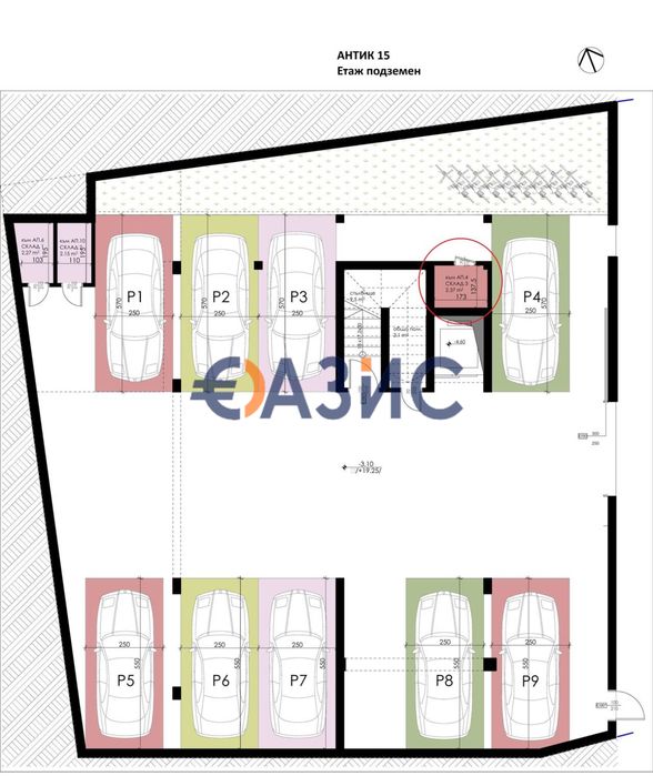 Студио на 2-ри етаж, Антик-15, Созопол, Област Бургас - 51,77 кв. м.,#34202294