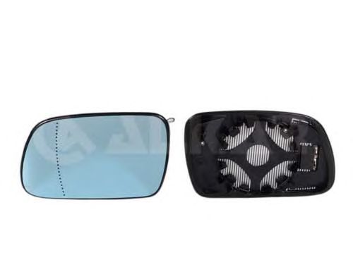 Geam oglinda, sticla oglinda Peugeot 407 (6d), 407 Sw (6e), Alkar 6431740, parte montare : Stanga