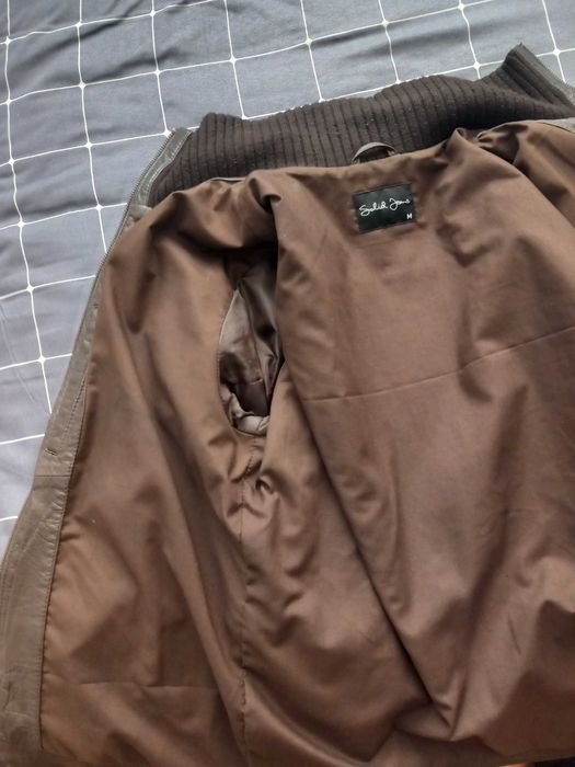 Кожено Яке Solid Jeans