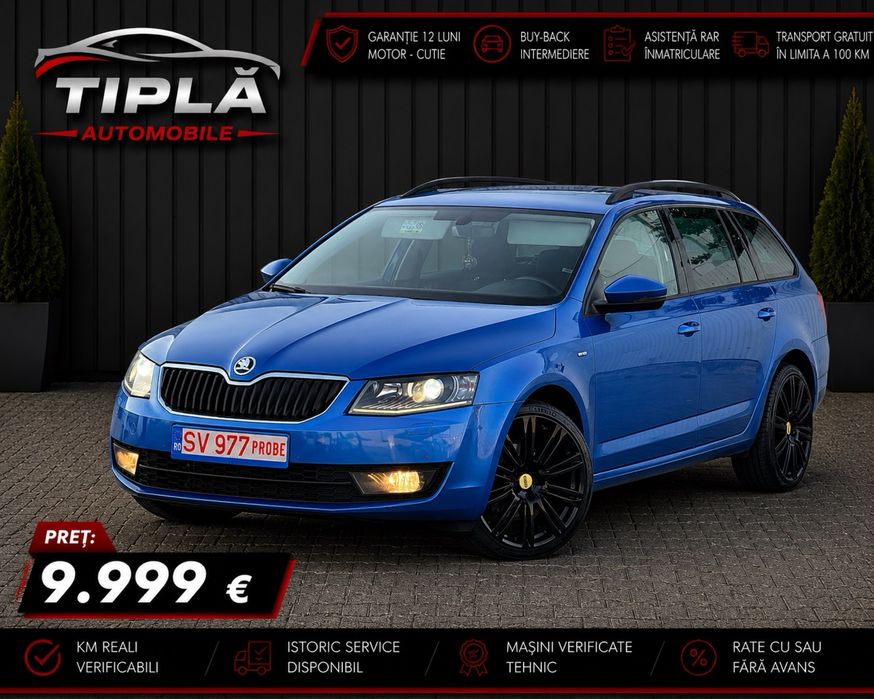 SKODA OCTAVIA 2017 DSG‼️Model JOY 2.0 TDI Bi-Xenon Navigatie Piele Keyless‼️RATE/CASH/GARANTIE