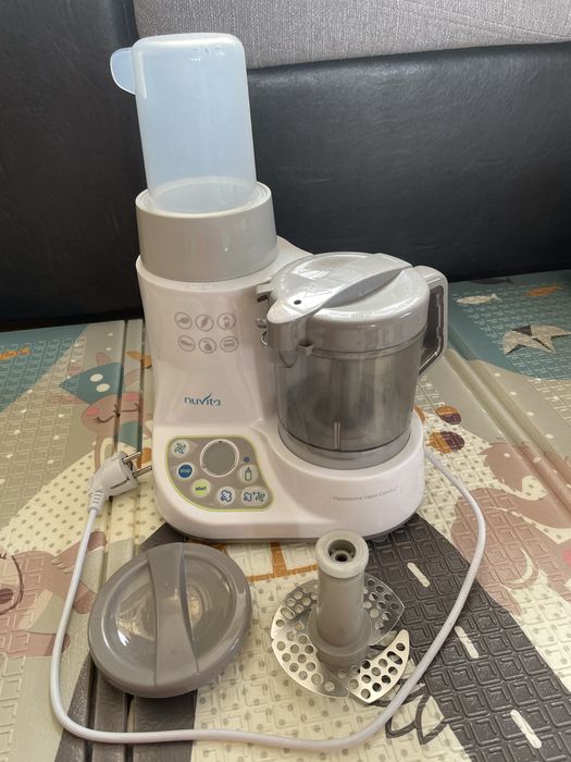 Уред за приготвяне на бебешка храна Nuvita Pappasana Vapor Combo
