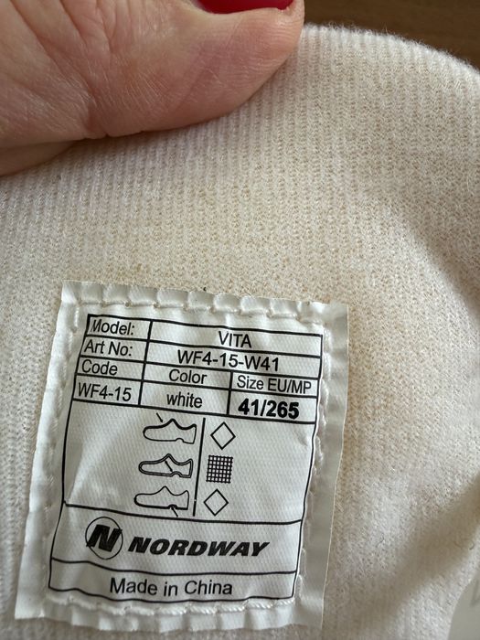 коньки Nordway белые