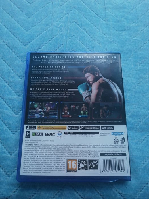 Undisputed ps5 чисто нов