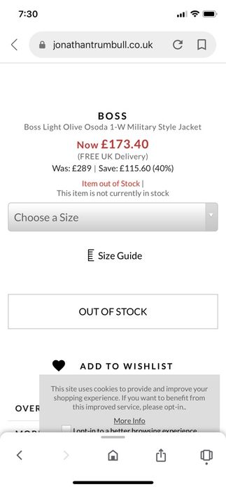 Hugo Boss Osoda 1 W ново яке