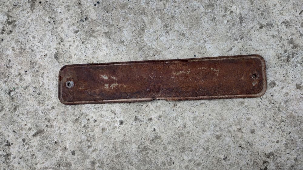 Număr vechi de înmatriculare