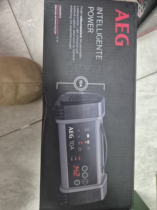 Redresor Auto Inteligent AEG LT 10 – Microprocesor, 12V/24V, Funcție S