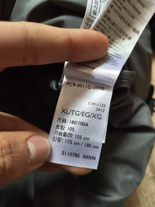 NOUA Geaca puffer puf groasa de iarna pentru bărbați levis neagra xl