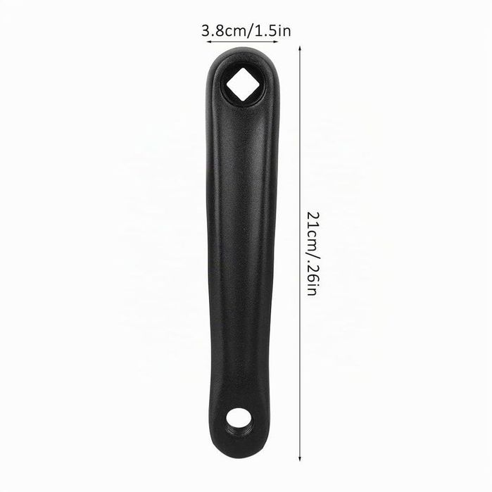 Set brațe pedalier bicicletă – prindere Rhombic Hole – MTB / Road