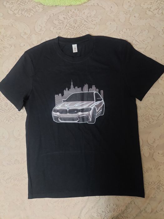 Футболка с логотипом "BMW"
