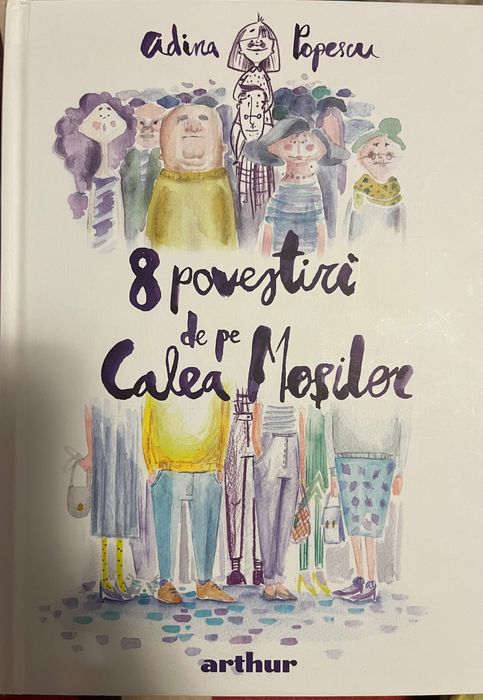 Carte 8 povestiri de pe Calea Mosilor