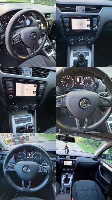 SKODA OCTAVIA 2016* GREENTECH ELEGANCE * EURO 6* Navigatie Mare * Tempomat * Pdc* Dublu Climă * Negru  Saphire * EURO 6* Import Germania de  1 ZI***