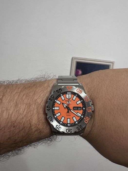 Продавам Seiko ,,Baby Monster orange ,,