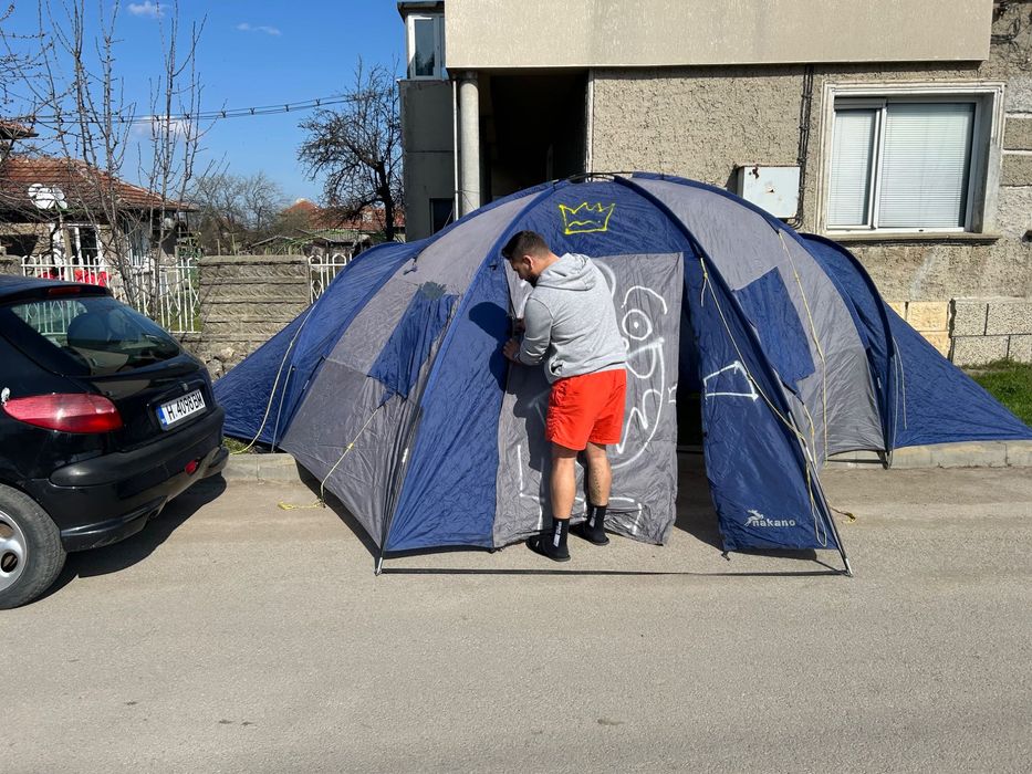 Палатка за риболов къмпинг