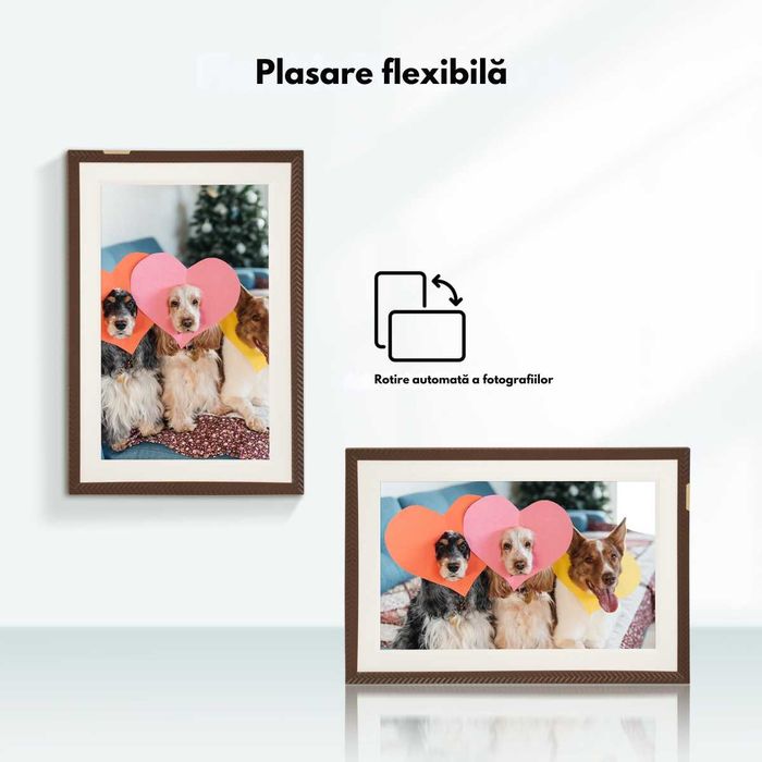 Rama Foto Digitala Wifi, Ecran IPS HD 10.1 inch, Memorie 32GB,Qova D10