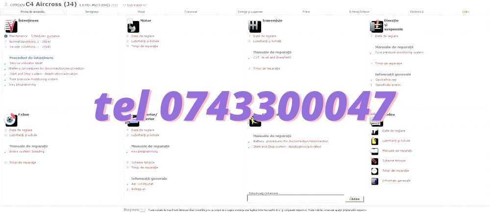 Program Windows Reparatie Auto Scheme Electrice Haynes Adata Technik