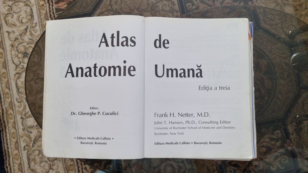 Atlas Anatomie Umana in limba romana Bucuresti Sectorul 6 • OLX.ro