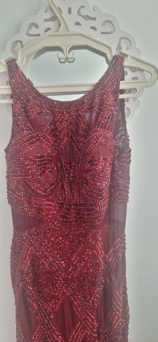 Rochie de seara lunga de paiete