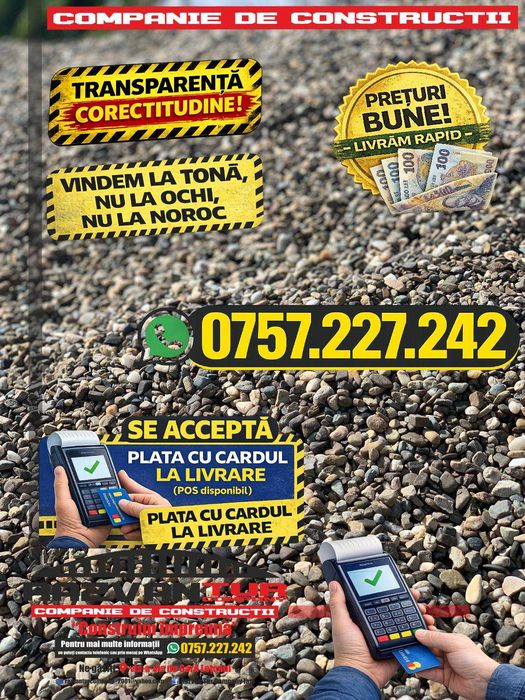 Sort 4-8 mm | Pietriș mărgăritar | Balast Iasi | Nisip Iasi | Piatra