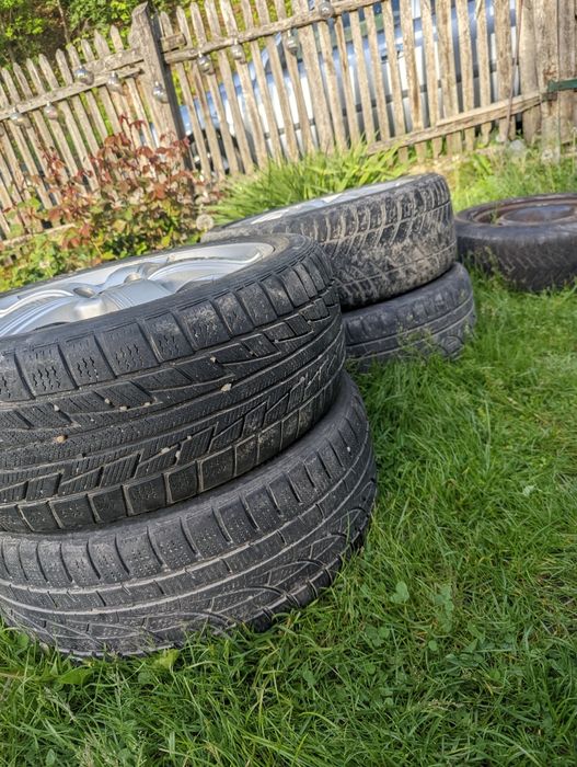 Jante cu anvelope r17 4×100