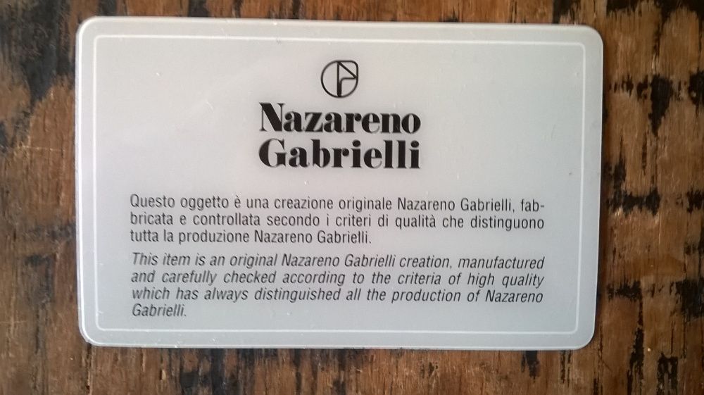 портфейл и ключодържател антики NAZARЕNO GABRIELLI оригинал