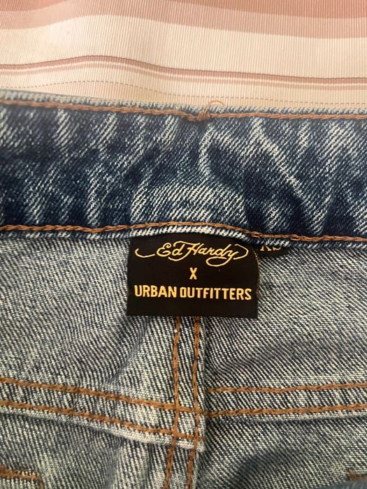 Дънки ed hardy x urban outfitters