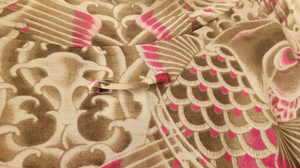 Великолепен оригинален летен топ на Jean Paul Gaultier от 100% коприна