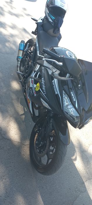 Kawasaki Replica 250cc, черный, пробег 700 км