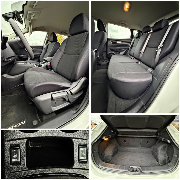 Nissan Qashqai / 1,5Dci / 2017 / Led / Alb perlat