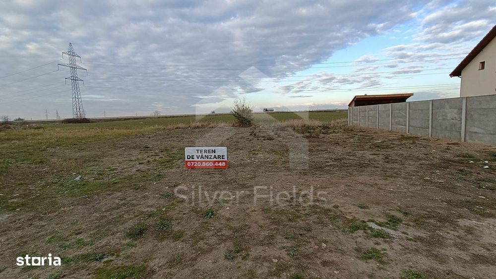 Teren Dumbrăvița cu front generos 24 ml