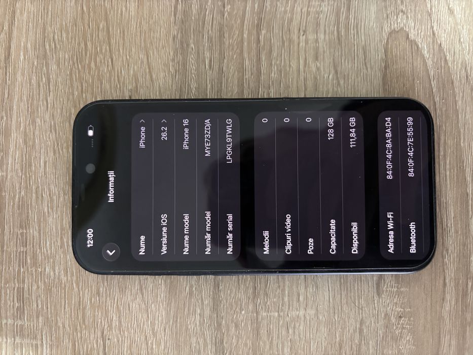 Iphone 16 disponibil