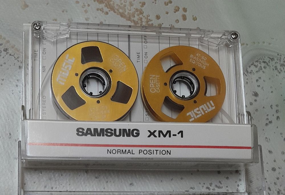 Аудио Касети с алум. магнетофонни ролки - НОВИ