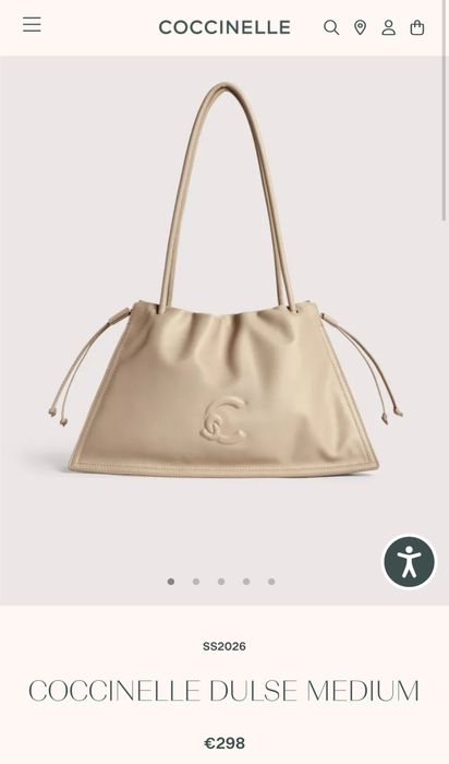 Оригинална чисто нова чанта Coccinelle
