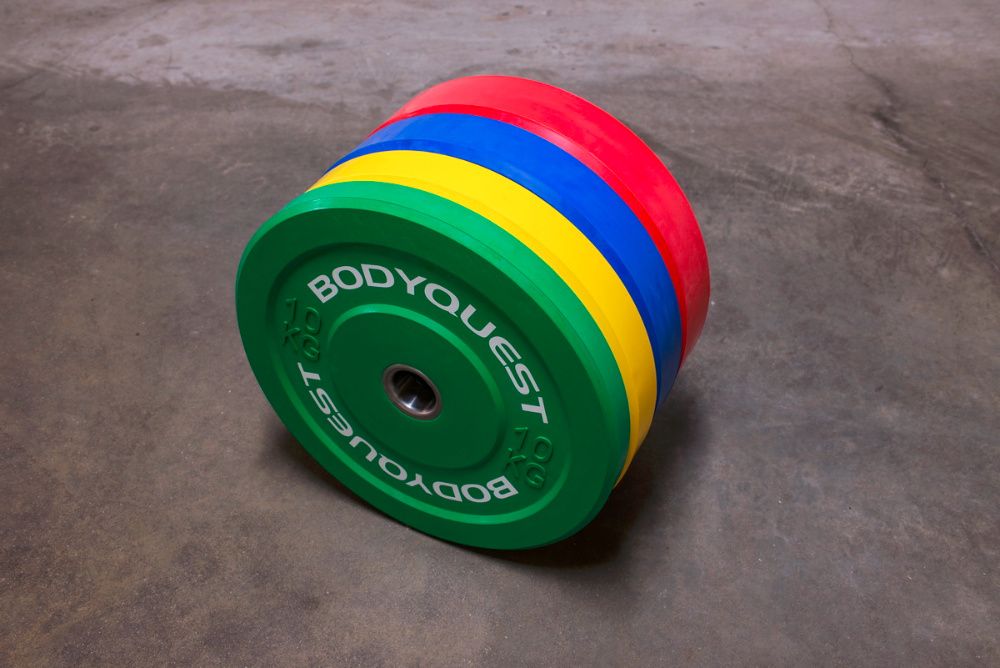 BODYQUEST Тренировъчни Дискове ф50 за Кросфит Вдигане на Тежести