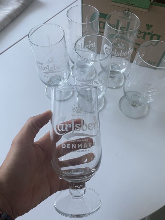 Чаши за бира Carlsberg