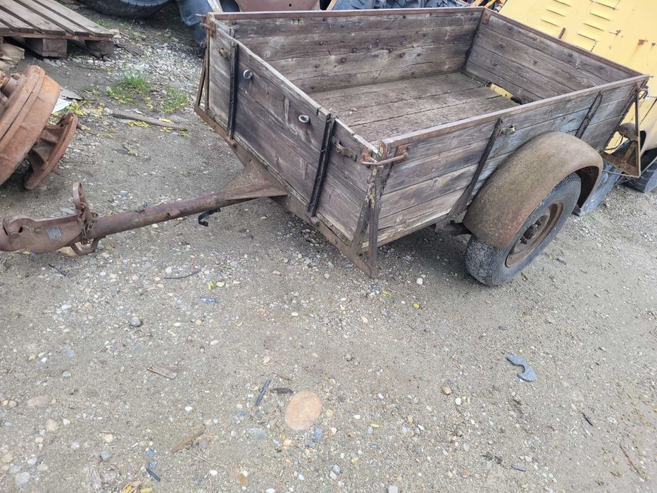 Remorca ușoara pentru motocultor tractoras sau atv