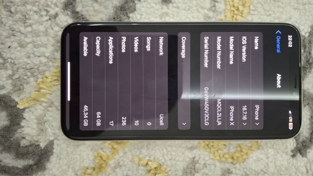 Iphone x garantiya