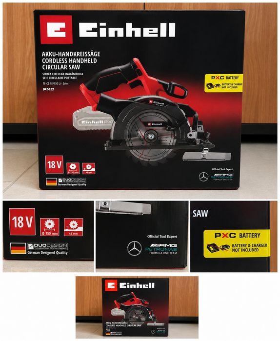 Ferăstrău circular manual Einhell, 18V.