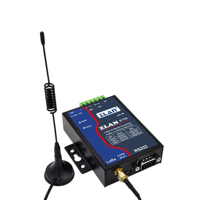 ZLAN9700 Индустриален безжичен комуникационен модул LORA Serial Servic