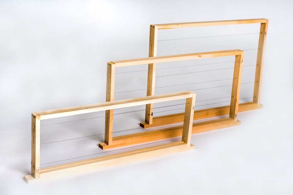 Пчелни рамки от липа прави надетайли